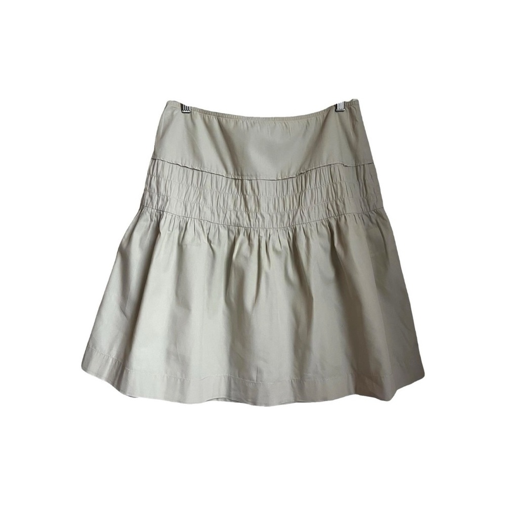 $1200 MIU MIU elegant summer mini skirt with pleats 42 small 4